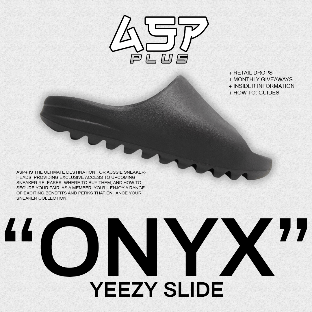 Unveiling the YEEZY Slide Onyx Drop at ASP Plus: Your Ultimate Sneaker Obsession