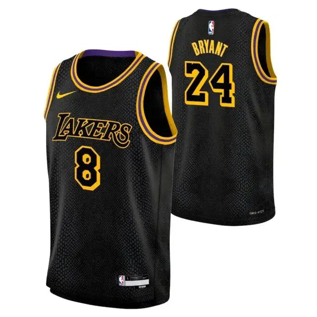 Nike Kobe Mamba Mentality Los Angeles Lakers City Edition Swingman Jersey (FW23) Black