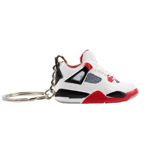 AJ4 'Fire Red' Mini Sneaker Keychain - Aussie Sneaker Plug