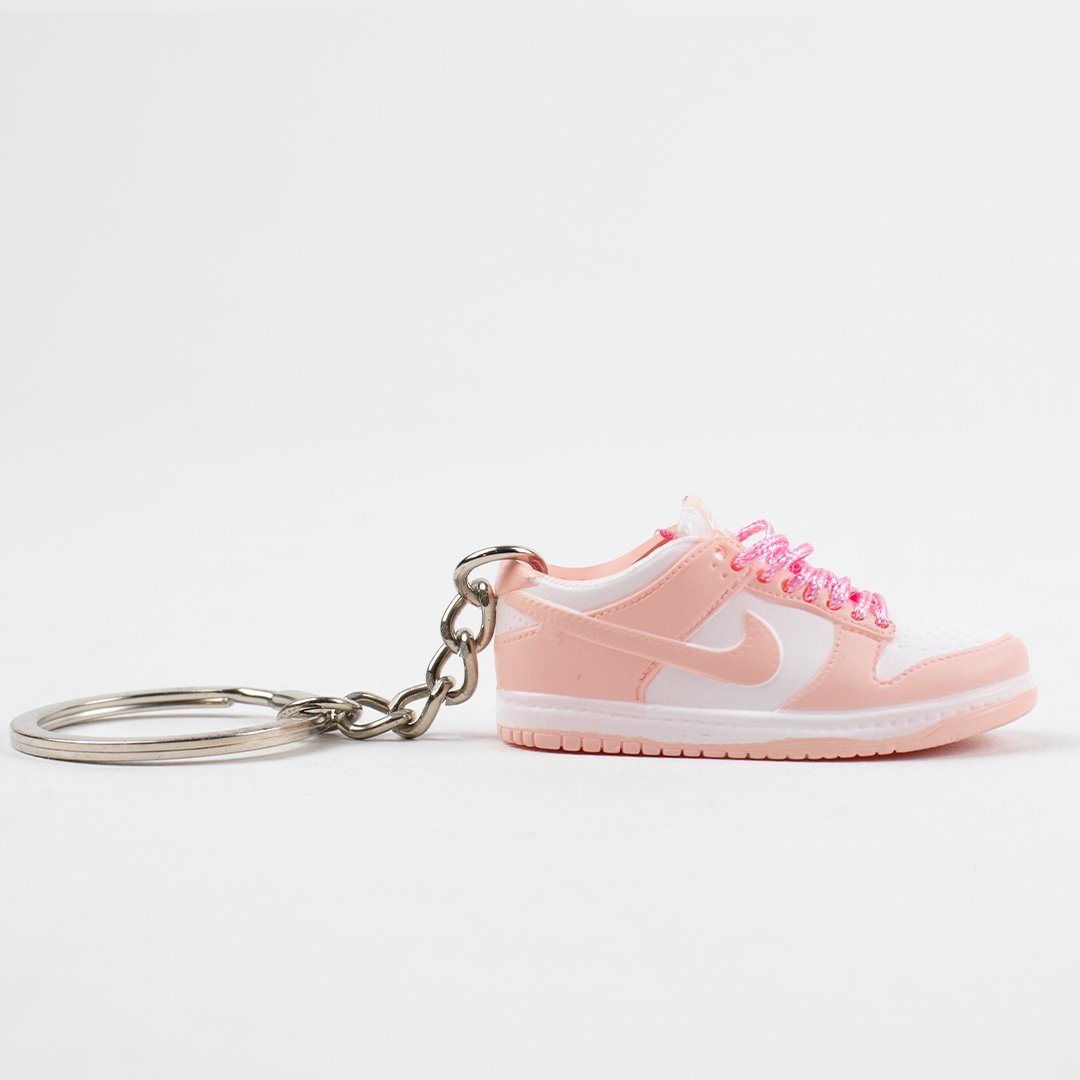Pink Velvet Dunk Low Mini Sneaker Keychian - Aussie Sneaker Plug