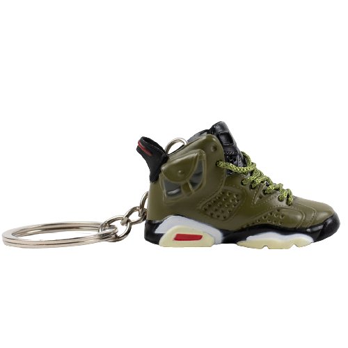 TS AJ6 Green Mini Sneaker Keychain - Aussie Sneaker Plug
