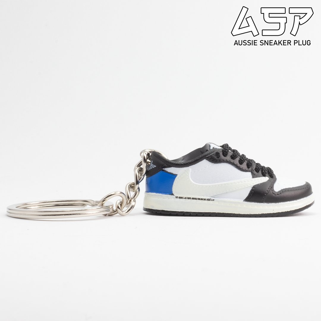 TS x Fragment AJ1 Low Mini Sneaker Keychain - Aussie Sneaker Plug