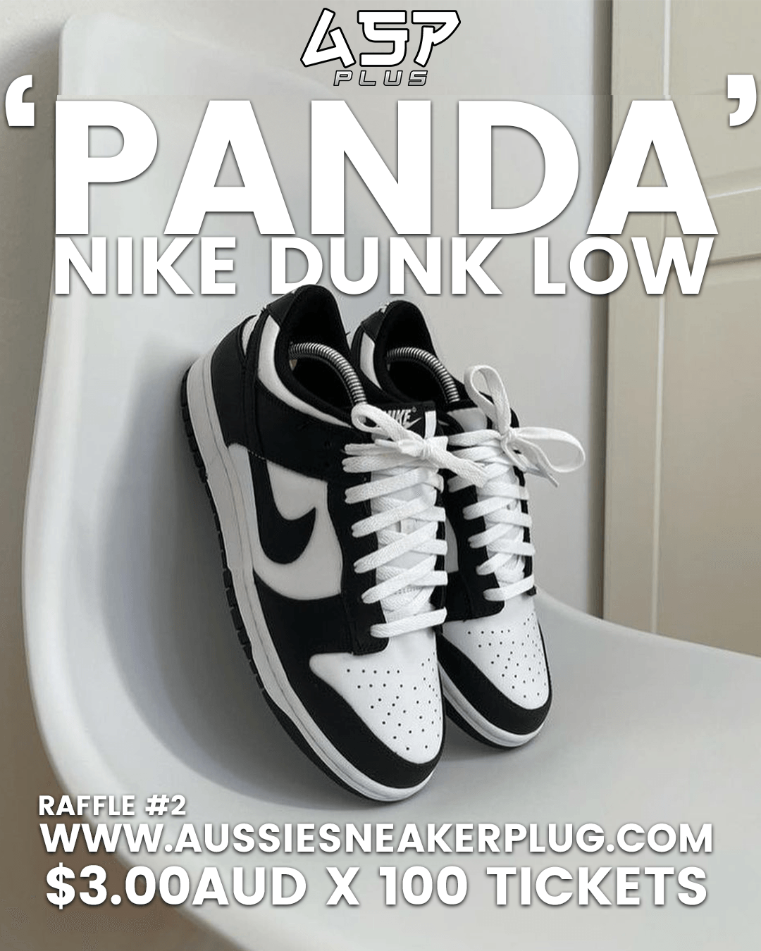 RAFFLE #2 - Nike Dunk Low 'Panda' 🎟