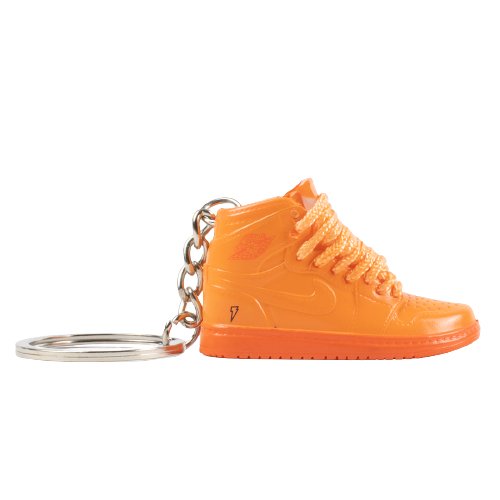 AJ1 Gatorade Orange Peel Mini Sneaker Keychain - Aussie Sneaker Plug