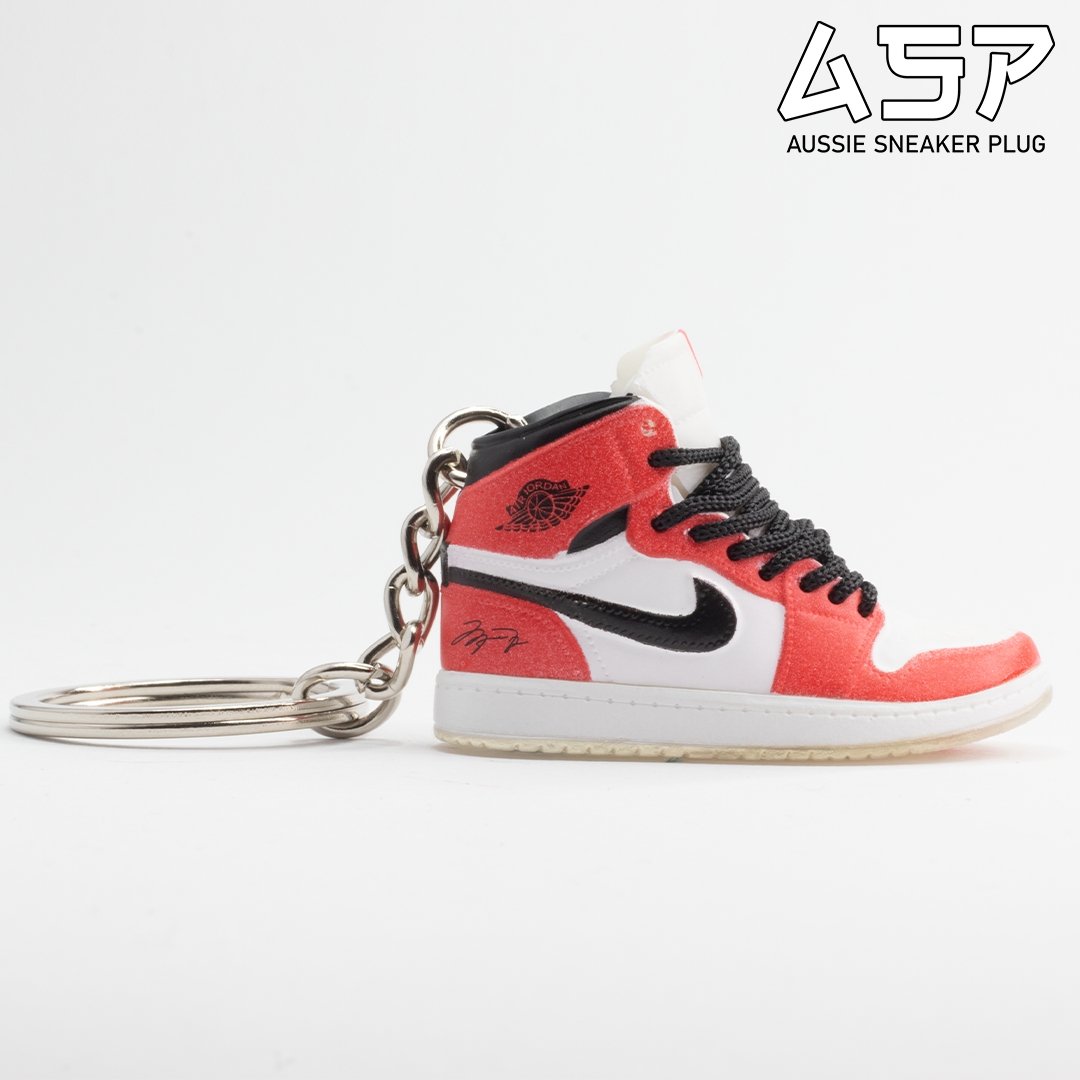 AJ1 High Trophy Room Chicago Mini Sneaker Keychain - Aussie Sneaker Plug