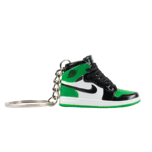 AJ1 Pine Green Mini Sneaker Keychain - Aussie Sneaker Plug