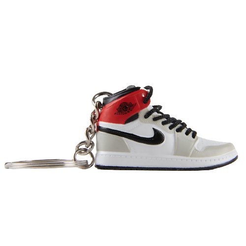AJ1 Smoke Grey Mini Sneaker Keychain - Aussie Sneaker Plug