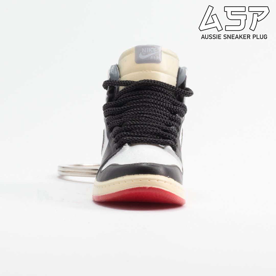 AJ1 Union Los Angeles Black Toe Mini Sneaker Keychain - Aussie Sneaker Plug