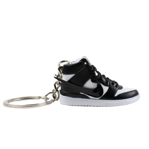 Ambush Black White Dunk High Mini Sneaker Keychain - Aussie Sneaker Plug