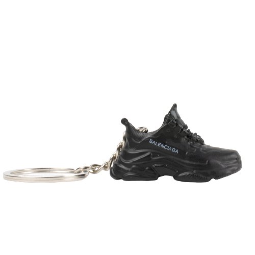 Balenciaga Triple S Black Mini Sneaker Keychain - Aussie Sneaker Plug