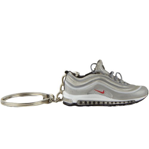 Air Max 97 Silver Bullet Mini Sneaker Keychain - Aussie Sneaker Plug