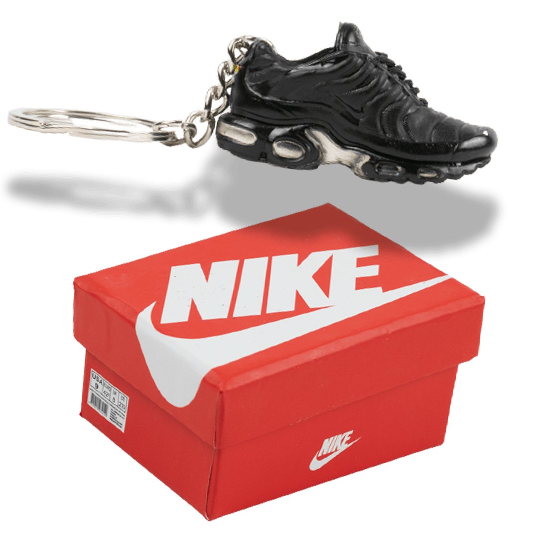 Air Max TN Tripple Black Mini Sneaker Keychain - Aussie Sneaker Plug