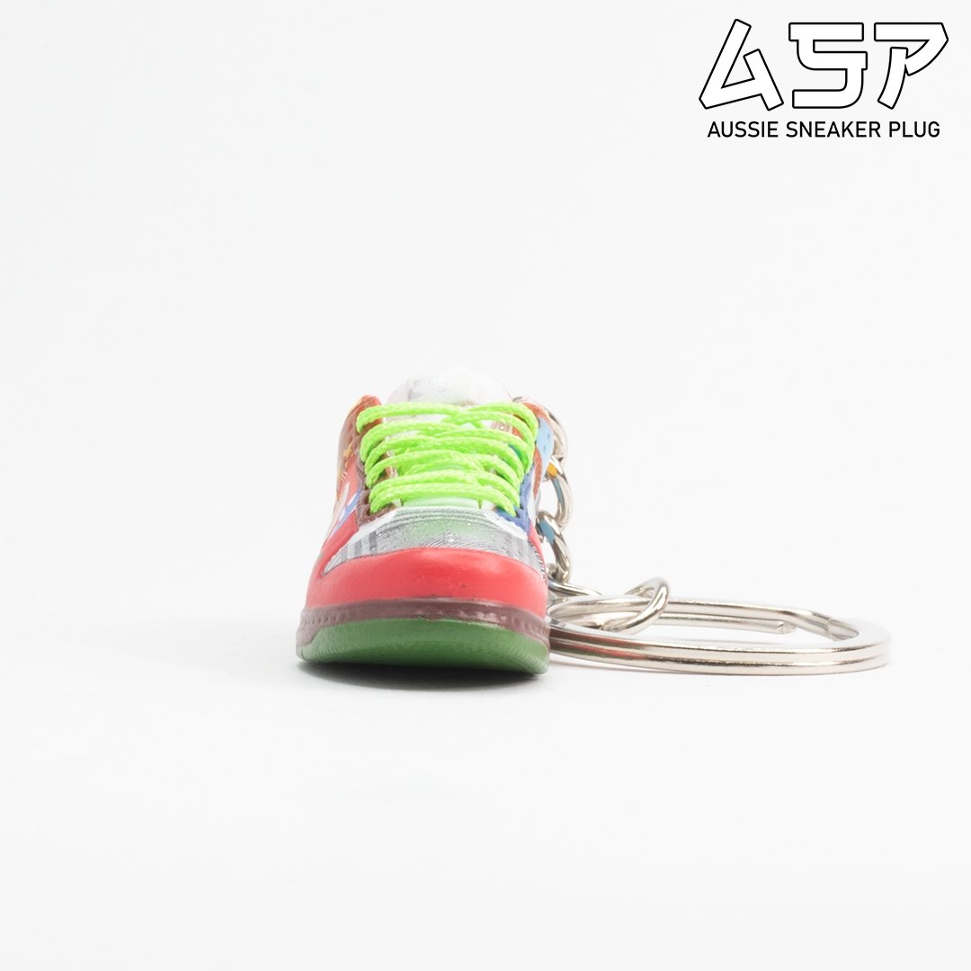 Dunk Low 'WHAT THE' Mini Sneaker Keychain - Aussie Sneaker Plug