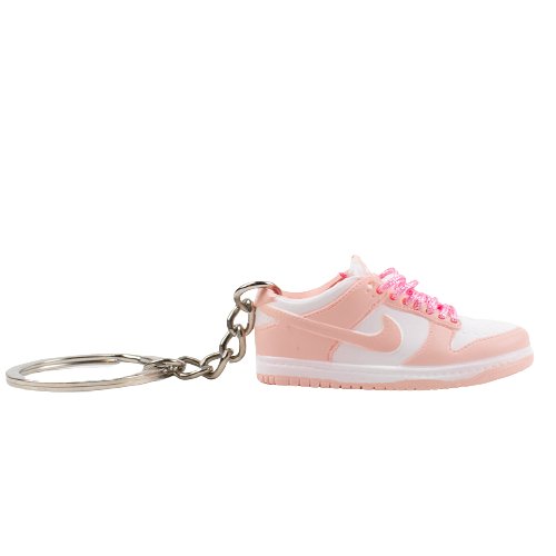 Pink Velvet Dunk Low Mini Sneaker Keychian - Aussie Sneaker Plug