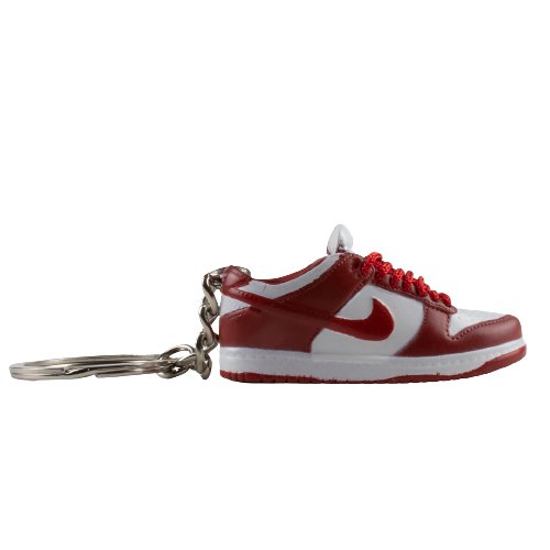 SB Dunk University Red Mini Sneaker Keychain - Aussie Sneaker Plug