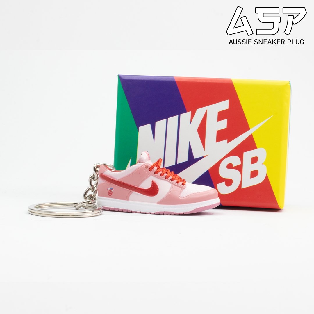 Strange Love Dunk Low Mini Sneaker Keychain - Aussie Sneaker Plug