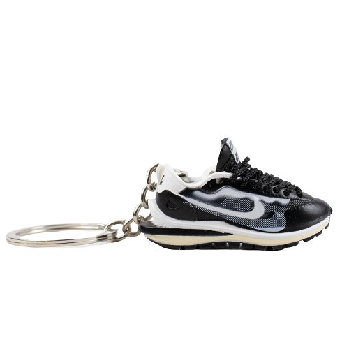 Vaporwaffle sacai B/W Mini Sneaker Keychain - Aussie Sneaker Plug