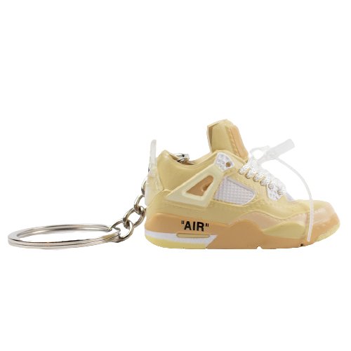 OW 'SAIL' AJ4 Mini Sneaker Keychain - Aussie Sneaker Plug