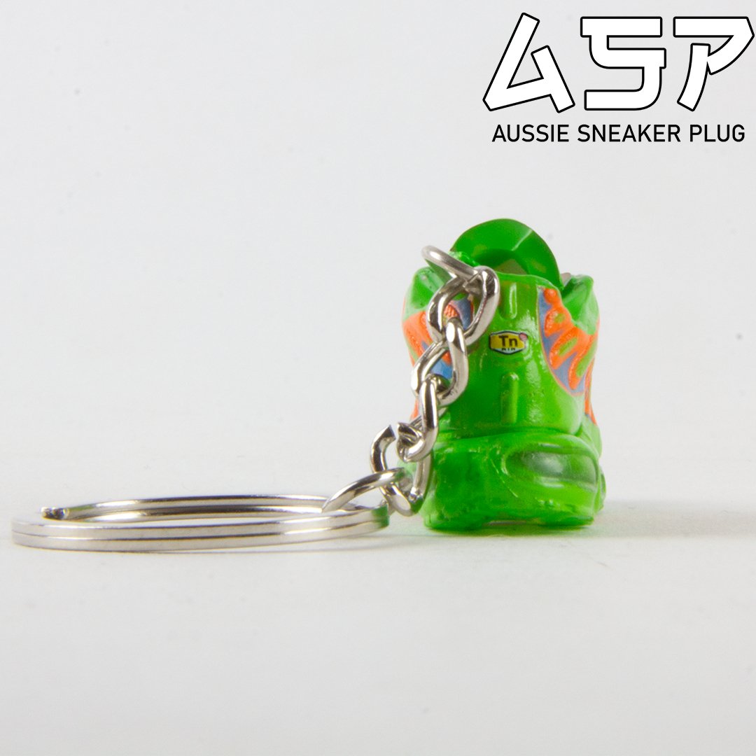 Sup Air Max TN Mean Green Mini Sneaker Keychain - Aussie Sneaker Plug