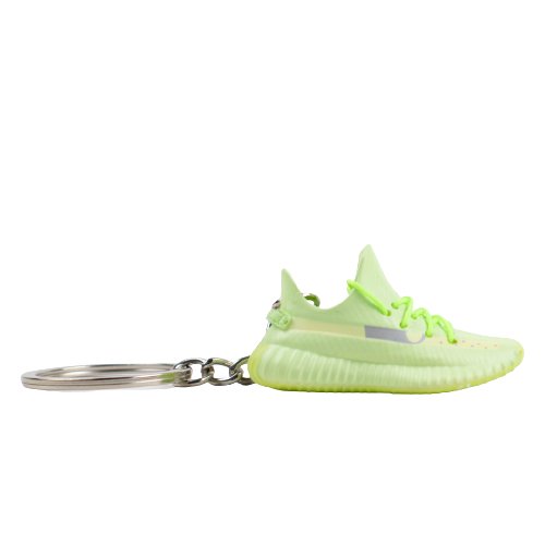 YEEZY 350 Green Glow Mini Sneaker Keychain - Aussie Sneaker Plug