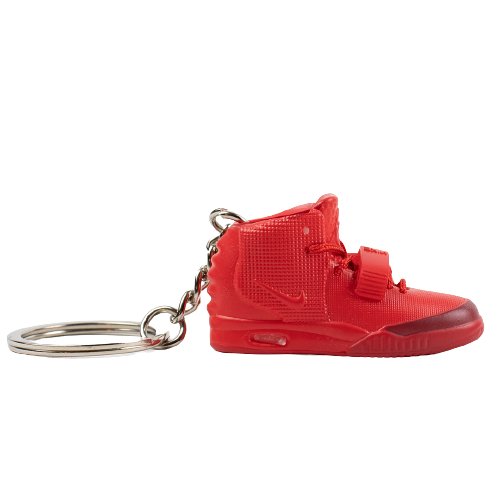 YEEZY 'Red October' Mini Sneaker Keychain - Aussie Sneaker Plug